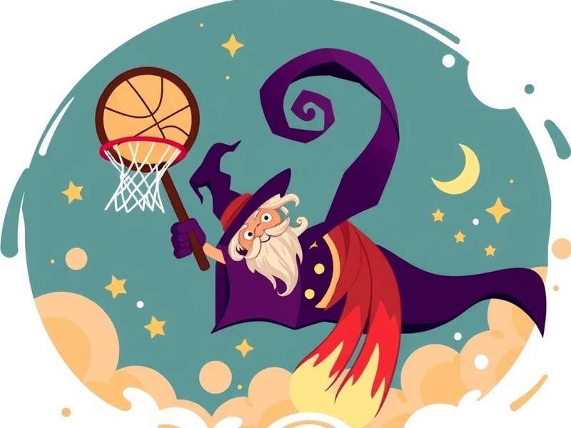 Mystical Hoop Wizard Game Banner